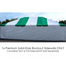 Party Tents Direct Event Tent Single Solid Side Wall ONLY (8' x 10')   